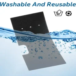 Clearance INF 2-pack luddf filter för GE WH01X35719 tvättmaskin/torktumlare, PU-bomull