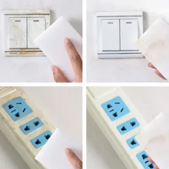 Discount 100-pack Magic Sponge Eraser Extra tjock Stora och långvariga melaminrengöringssvampar i bulk - Multi Surface Power Scrubber Foam rengöringsdynor -