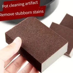 Clearance 1/3/6/9-pack Magisk Svamp - Svamp för rengöring av kastrullbottnar - Rostborttagning och dekontaminering - Rengöring (3 st)