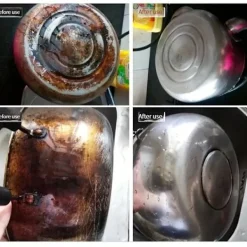 Clearance 1/3/6/9-pack Magisk Svamp - Svamp för rengöring av kastrullbottnar - Rostborttagning och dekontaminering - Rengöring (3 st)