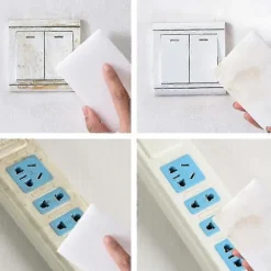 Outlet 100-pack Magiska Svampar Radergummi Rengöringssvampar Bulk