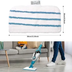 8-pack med rengöringsdukar till Black & Decker Steam Mop FSMP20