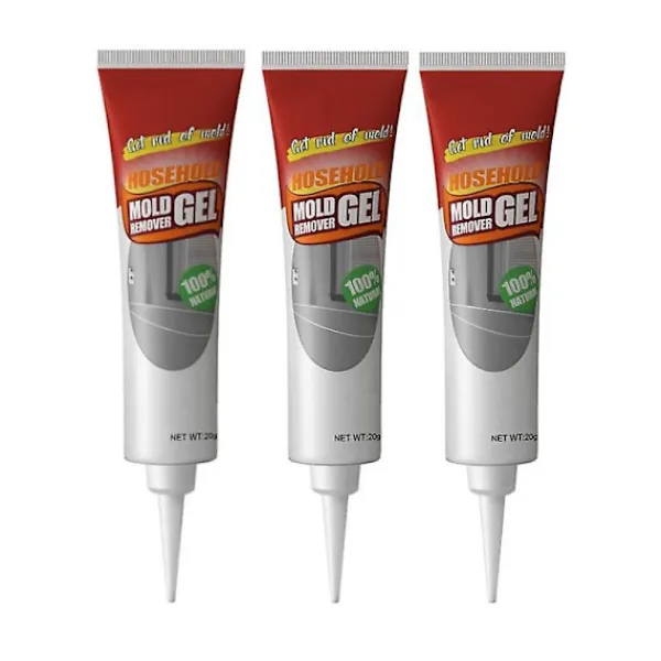 Online 3-pack Mögelborttagningsgel Mold Magic Remover Hem Vägg Kakel Glas Lim Rengöring 20g Db