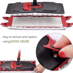 Discount 6-pack Mikrofiber Ersättningsmoppdynor för Vileda Ultramax Mopp