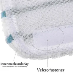 Outlet 5-pack Mikrofiber Ersättningsrengöringsdynor För Black Decker Ångmopp[CO]