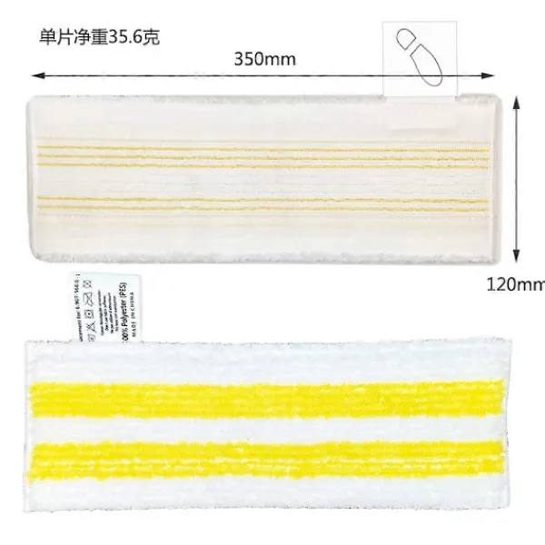 Best 4-pack Mikrofiber Golvduk Set Slipande Golvduk Set för Karcher Easyfix Sc2 Sc3 Sc4 Sc5 Golv