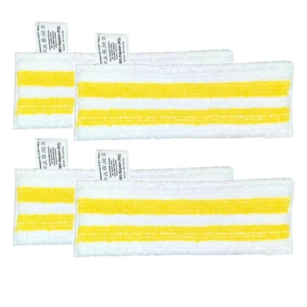 Hot FMYSJ 4-pack Mikrofiber Golvtrasor för Kärcher Easyfix Sc2 Sc3 Sc4 Sc5 (FMY)