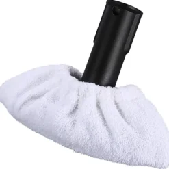 Discount 4-pack Mikrofiber Ångöverdrag för Manuella Munstycken Kompatibla med de Flesta Ångrengörare (Vit)