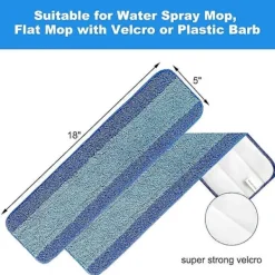 Clearance 4-pack Mikrofiber Rengöringspads för Spraymopp Ersättningspads, Mopphuvuden Ersättningspad Dukar för Mikrofibermopp, Maskintvättbar & Återanvändbar Mopp | Fyndiq