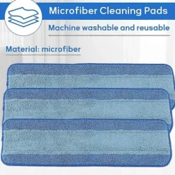 Discount 6-pack Mikrofiber Rengöringspads för Bona Premium Spraymopp