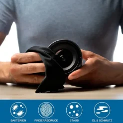 Discount 50-pack Mikrofiber Rengöringsdukar för Glasögon & Smycken [JUN]