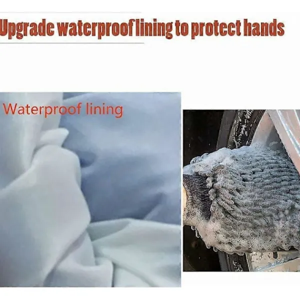 3-pack Mikrofiber Tvätthandske i Premium Ultraabsorberande Dubbelsidig Chenille, Biltvätthandske för Professionell Bilvård, Mikrofiber Tvätthandske för B | Fyndiq