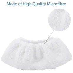 Clearance 8-pack Mikrofiberduk Set För Kärcher Ångtvätt Easyfix Sc2 Sc3 Sc4 Sc5 Handmunstycke Tillbehör -QH