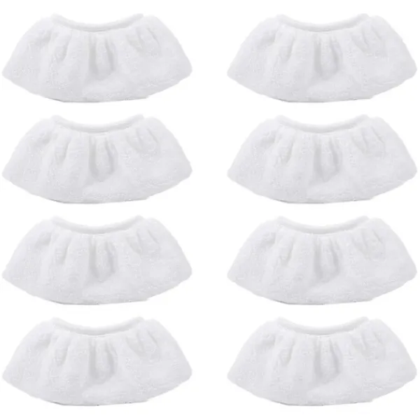 Sale 8-pack Mikrofiberduk Skydd Set för Kärcher Ångtvätt Easyfix Sc2 Sc3 Sc4 Sc5 Handmunstycke Tillbehör db