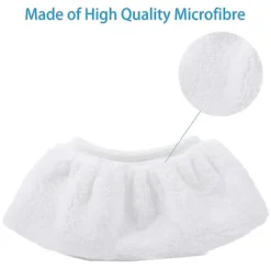 Sale 8-pack Mikrofiberduk Skydd Set för Kärcher Ångtvätt Easyfix Sc2 Sc3 Sc4 Sc5 Handmunstycke Tillbehör db