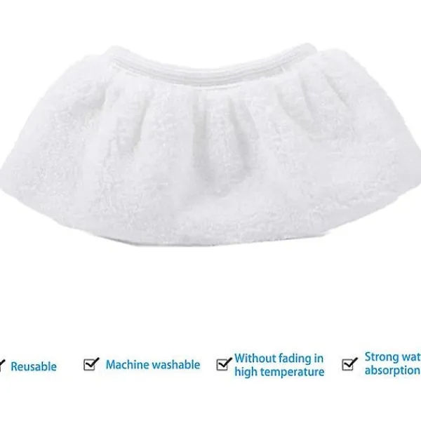 New 8-pack mikrofiberduk överdrag för Kärcher ångtvätt SC1 SC2 SC3 SC4 SC5 CTK10 handmunstycke tillbehör{EE}