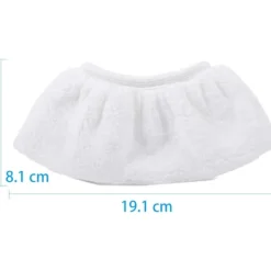 Best 8-pack mikrofiberduk överdrag för Kärcher ångtvätt EasyFix SC2 SC3 SC4 SC5 handmunstycke tillbehör