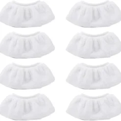 Discount 8-pack mikrofiberduk överdrag för Kärcher ångtvätt SC1 SC2 SC3 SC4 SC5 CTK10 handmunstycke tillbehör