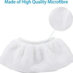 Discount 8-pack mikrofiberduk överdrag för Kärcher ångtvätt SC1 SC2 SC3 SC4 SC5 CTK10 handmunstycke tillbehör