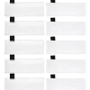 Outlet 10-pack Mikrofiberdukar: 10 golvdukar, reservdelar för Kärcher ångmoppar, kompatibla med EasyFix, SC2, SC3, SC4, SC5 ångmoppar, ver