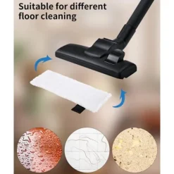 Outlet 10-pack Mikrofiberdukar: 10 golvdukar, reservdelar för Kärcher ångmoppar, kompatibla med EasyFix, SC2, SC3, SC4, SC5 ångmoppar, ver