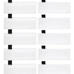 Sale 10-pack Mikrofiberdukar: 10 golvdukar, reservdelar för Kärcher ångmoppar, kompatibla med EasyFix, SC2, SC3, SC4, SC5 ångmoppar, ver