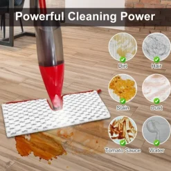 Sale GIFT OF G 3-pack Mikrofibermoppdynor, dubbelsidig rengöring, våt eller torr användning, kompatibla med Vileda ProMist MAX Spray Mop Replacement