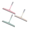 Hot 3-pack Mini gummiskrapa med plasthandtag - för dusch, fönster och bilglas - Grön, Beige, Rosa