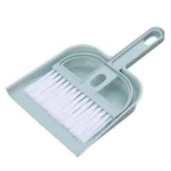 3-pack Mini Sopa och Skyffel Set - Liten Skyffel och Kvast Set, Mini Skyffel Verktyg för Bord, Skrivbord, Bänkskiva, Tangentbord