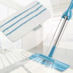 Online BRONZE 5-pack moppdynor för Black & Decker ångmopp FSM1610 FSM1630 Tvättbara och återanvändbara ersättningsmoppar [BR] white blue whiteblue