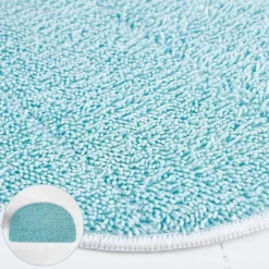 Hot DAO 6-pack moppdynor för Leifheit Clean Tenso Power 2.0 ångmopp, mikrofiber ångmopp ersättning, S [DB]