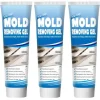 3-pack Mould Magic Extreme Gel Remover Gel för mögelrengöring, kranar, handfat, fogar