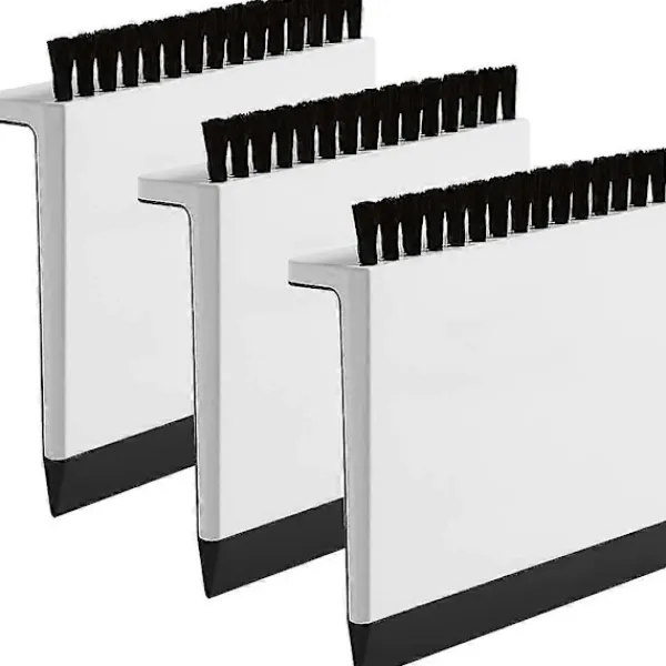 Online 3-pack Multifunktionell Köksho Squeegee Rengörare och Bänkskiva Borste Torkare - För Badrum Dusch Spegel Bil Fönster