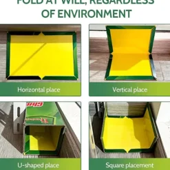 Sale 5-pack Multifunktionella Skadedjursfällor med Klistermatta, Extra Starkt Klisterfångstmatta (31,5x21,3cm)