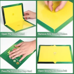 Sale 5-pack Multifunktionella Skadedjursfällor med Klistermatta, Extra Starkt Klisterfångstmatta (31,5x21,3cm)