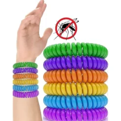 Discount 12-pack Myggavvisande Armband, Naturligt Insektsmedel Vattentätt Skadedjursbekämpningsband För Barn Vuxna Utomhus Camping Fiske Resor