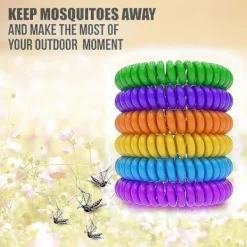 Discount 12-pack Myggavvisande Armband, Naturligt Insektsmedel Vattentätt Skadedjursbekämpningsband För Barn Vuxna Utomhus Camping Fiske Resor
