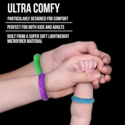 Discount 12-pack Myggavvisande Armband, Naturligt Insektsmedel Vattentätt Skadedjursbekämpningsband För Barn Vuxna Utomhus Camping Fiske Resor