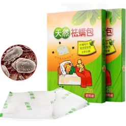 New 2-pack Naturligt Växtextrakt Kvalsterborttagare Anti-kvalsterpaket för Hem Restaurang