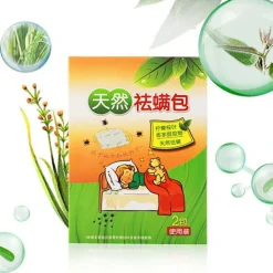 New 2-pack Naturligt Växtextrakt Kvalsterborttagare Anti-kvalsterpaket för Hem Restaurang