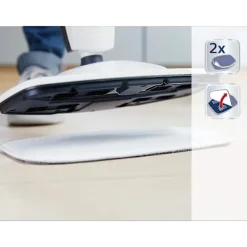 New 2-pack ångmopp reservdelar, mikrofiber ångmopp svamp, djuprengöring, tvättbar ersättning