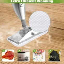 Clearance 4-pack Ångmoppdynor Ersättning för Shark S3101 S3202 S3250 Tvättbar Rengöringsdyna Ångmoppdyna för