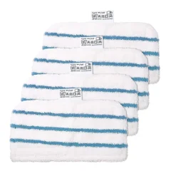 Outlet 2-pack Ångmoppdynor för flera ytor - Slitstarka rengöringsdynor i mikrofiber Ångrengöringstillbehör Tvättbart överdrag - Rektangulär