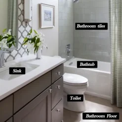 Discount 6-pack pimpsten för rengöring av toalettstol, kraftfull rengöring av hårda vattenringar, kalkavlagringar och fläckar, lämplig för rengöring av toalett, badkar | Fyndiq