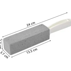 EDO MART 4-pack pimpsten toalettrengöring med handtag, ren sten köksbadrumsvask Hem