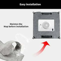 Sale 16-pack rengöringspads för Winbot W1/W1 Pro, mikrofiber rengöringsdukar reservdelar