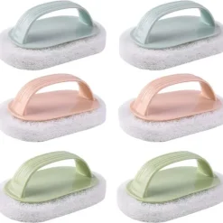 Clearance 6-pack rengöringssvampar med handtag