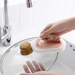 Clearance 6-pack rengöringssvampar med handtag