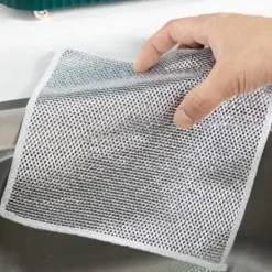 Clearance 10-pack rostfria stålskrubber, mångsidig och repfri rengöring [JSR]