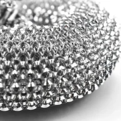 Discount 10-pack rostfria stålsvampar, skrubbsvamp, stålull W